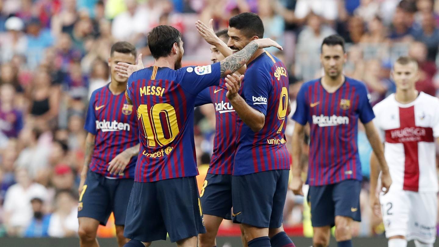صور مباراة : برشلونة - هويسكا 8-2 ( 02-09-2018 )  97425664