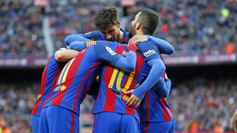 Luis Enrique Win and season are a team effort FC Barcelona