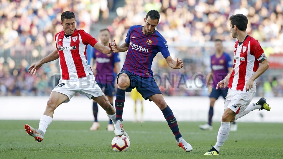 صور مباراة : برشلونة - أتلتيكو بلباو 1-1- ( 29-09-2018 )  100219393