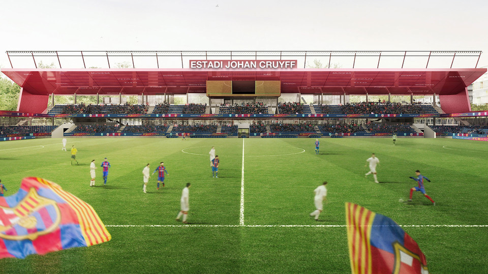 The new Estadi Johan Cruyff - FC Barcelona