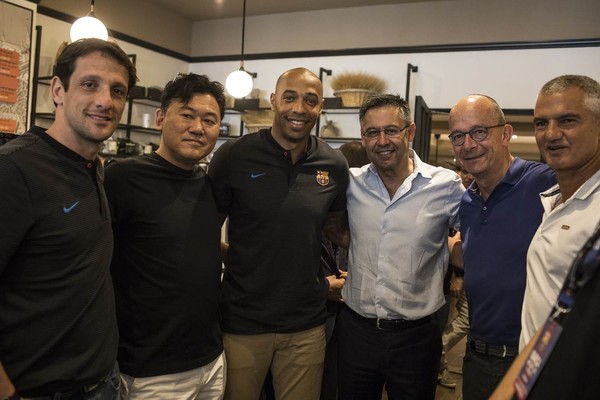 Barçamania at Bryant Park, NY