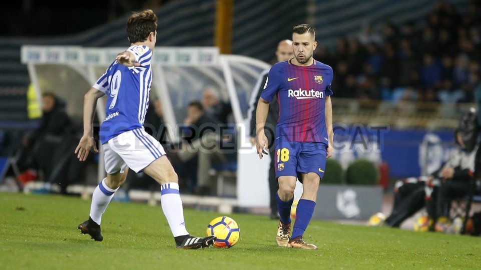 صور مباراة : ريال سوسيداد - برشلونة 2-4 ( 14-01-2018 )  66254184