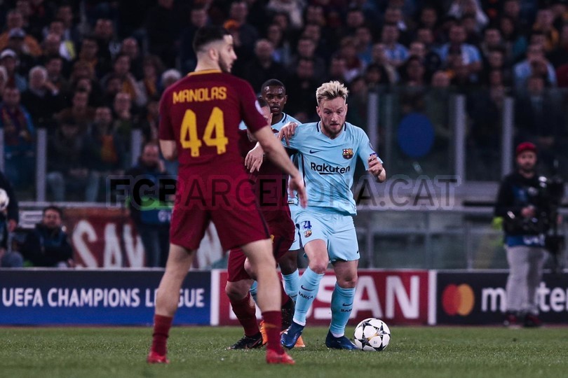 صور مباراة : روما - برشلونة 3-0 ( 10-04-2018 )  77807883