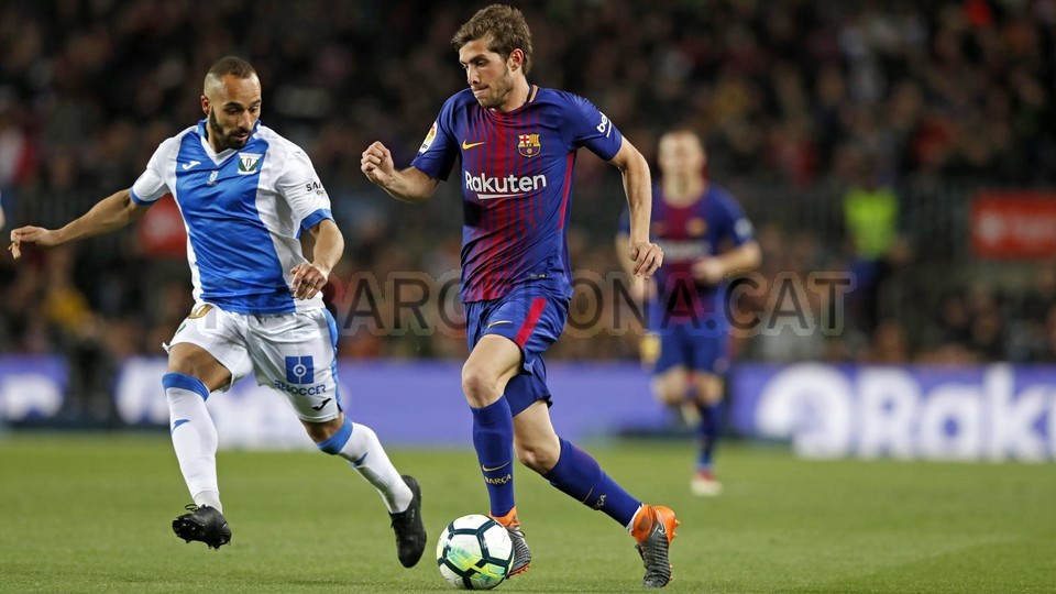 صور مباراة : برشلونة - ليغانيس 3-1 ( 07-04-2018 )  77405808
