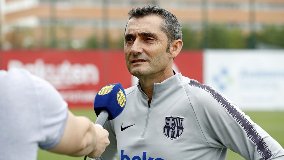 Ernesto Valverde: 'It's a difficult group' - FC Barcelona