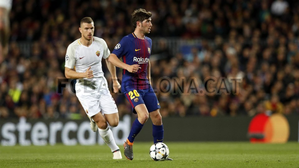 صور مباراة : برشلونة - روما 4-1 ( 04-04-2018 )  76892022