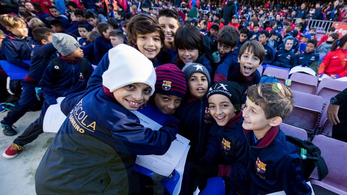 Inauguration du VIIème tournoi international de la FCBEscola