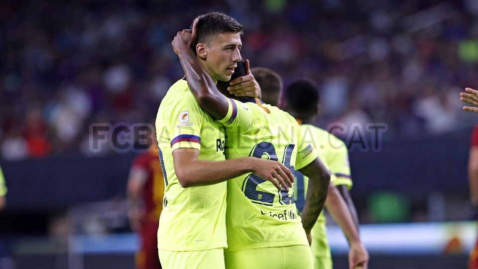 صور مباراة : برشلونة - روما 4-2 ( 01-08-2018 )  95181442