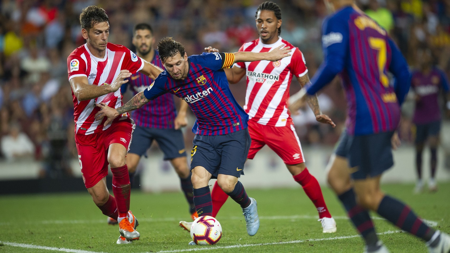 صور مباراة : برشلونة - جيرونا 2-2 ( 23-09-2018 )  99551880