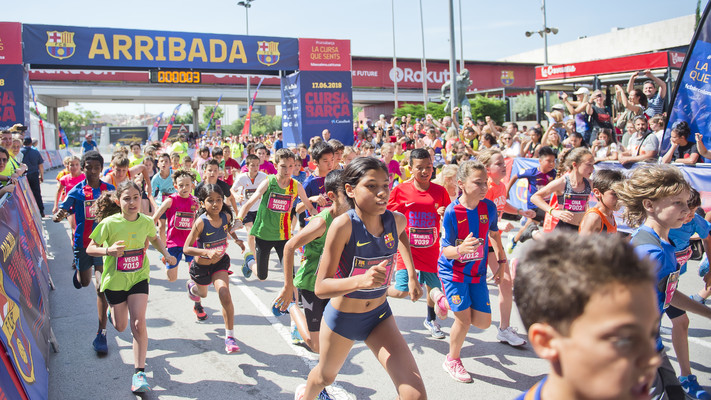 La Cursa Barça CaixaBank, una cursa per a tothom
