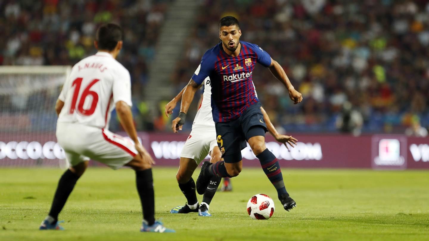 صور مباراة : برشلونة - إشبيلية 2-1 ( 13-08-2018 )  95761804