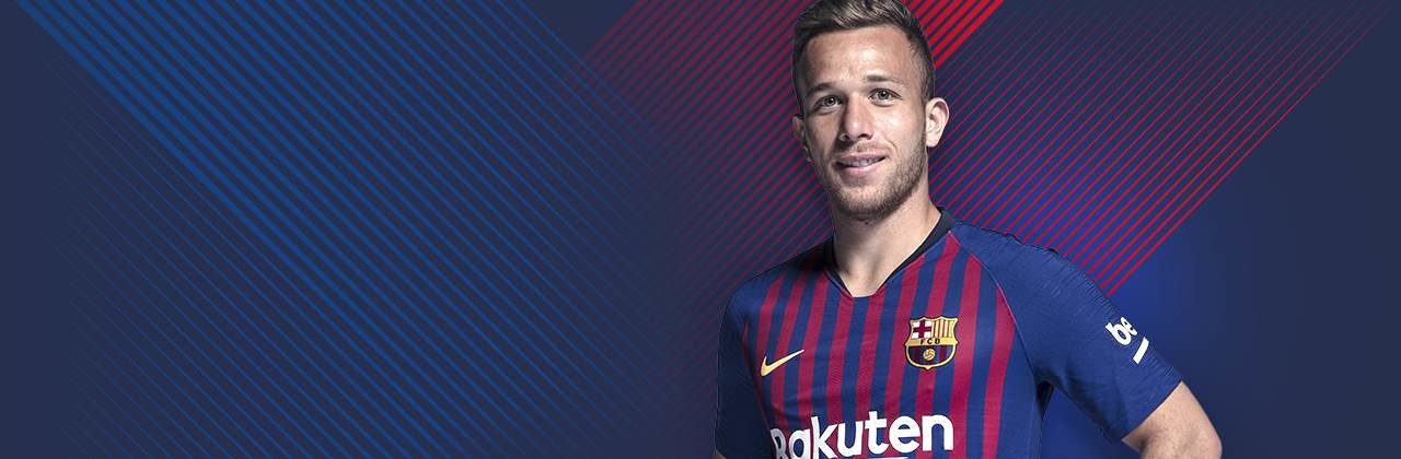 Maillot Domicile FC Barcelona Arthur Maillot Domicile FC Barcelona Arthur