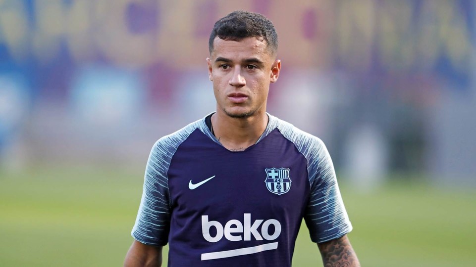 Coutinho, during training