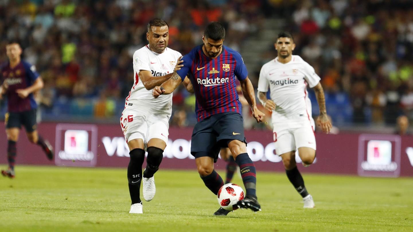 صور مباراة : برشلونة - إشبيلية 2-1 ( 13-08-2018 )  95761834