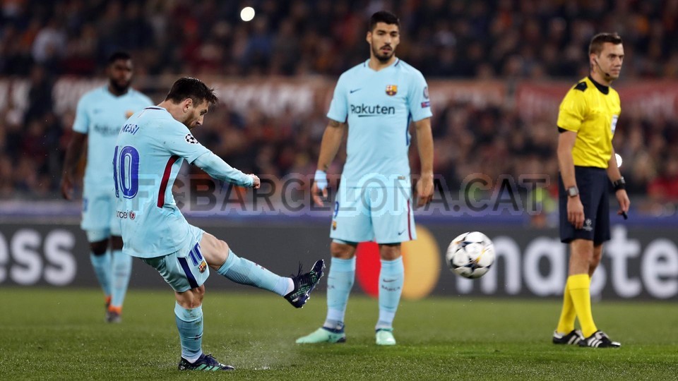 صور مباراة : روما - برشلونة 3-0 ( 10-04-2018 )  77807792
