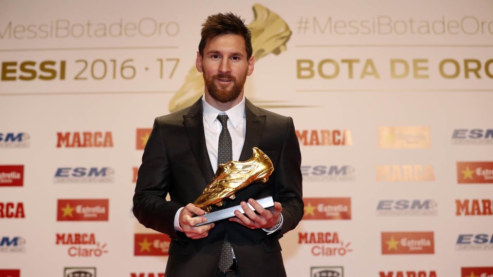 messi gold boots