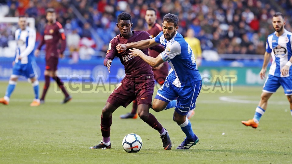 صور مباراة : ديبورتيفو لاكورنيا - برشلونة 2-4 ( 29-04-2018 )  80787892