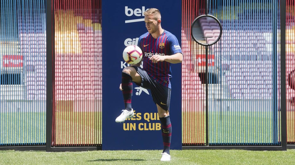 Maillot Domicile FC Barcelona Arthur Maillot Domicile FC Barcelona Arthur