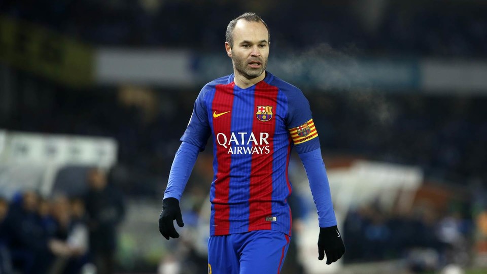 Injured Andrés Iniesta to miss Eibar trip - FC Barcelona