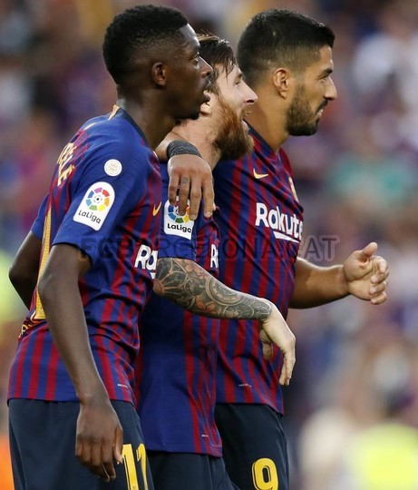 صور مباراة : برشلونة - هويسكا 8-2 ( 02-09-2018 )  97495481