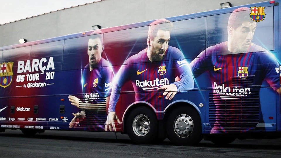 640 Gambar gambar bus barcelona Keren