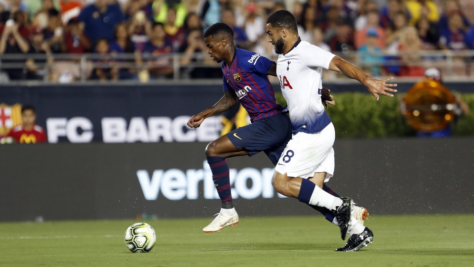 Image result for FC Barcelona VS Tottenham Hotspur