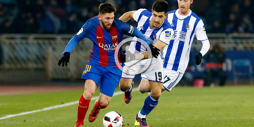 Copa Del Rey Video Highlights: Real Sociedad V FC Barcelona - FC Barcelona