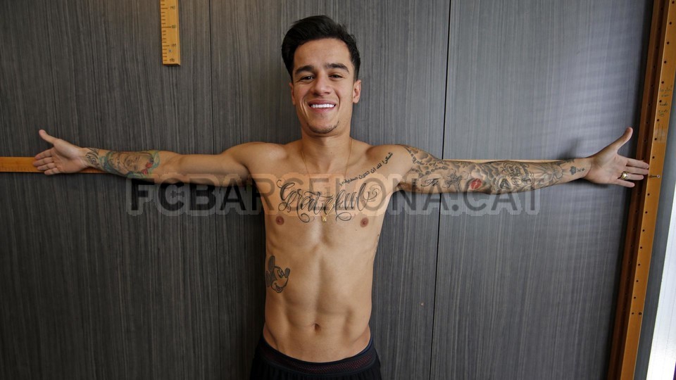 ¿Cuánto mide Philippe Coutinho? - Altura - Real height 65498824
