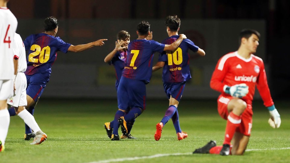 Five best strikes of the week from La Masia - FC Barcelona