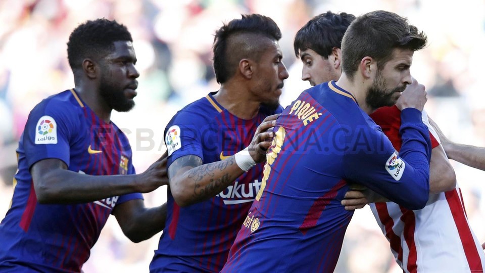 صور مباراة : برشلونة - أتلتيكو بلباو 2-0 ( 18--.3-2018 )  74604746