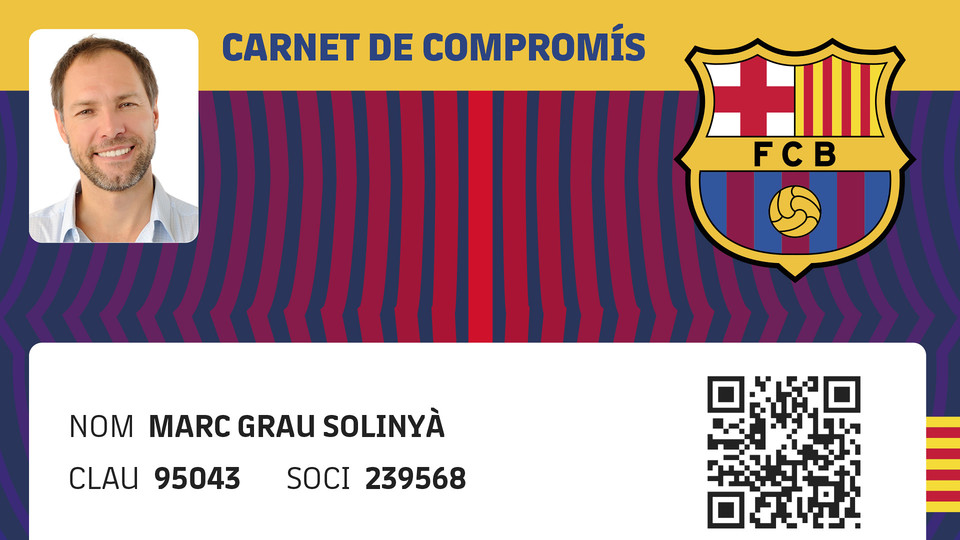 Carné de compromiso FC Barcelona Carné de compromiso FC Barcelona