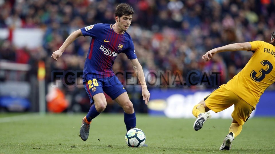 صور مباراة : برشلونة - أتلتيكو مدريد 1-0 ( 04-03-2018 )  72366613