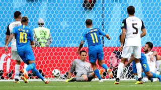 L’astre blaugrana ha obert el marcador del Brasil-Costa Rica amb un gol en el temps d’afegit que ha assegurat la victòria dels jugadors de Tite