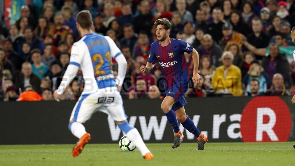 صور مباراة : برشلونة - ليغانيس 3-1 ( 07-04-2018 )  77379032