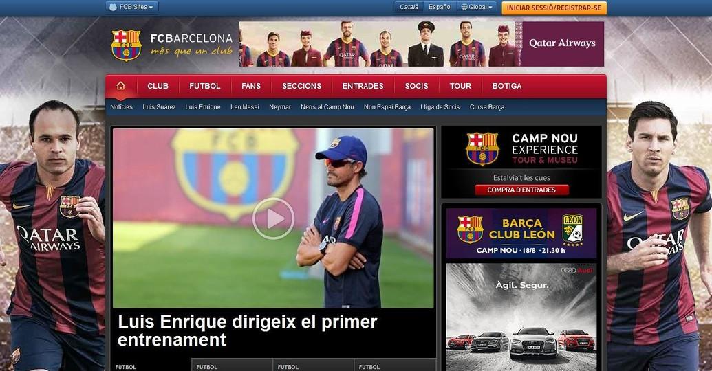 FC Barcelona Website - FC Barcelona