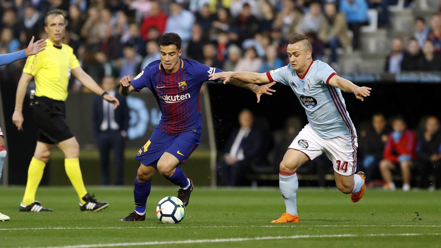 شاهد صور مباراة : سيلتا فيغو - برشلونة 2-2 ( 17-04-2018 )  78814486
