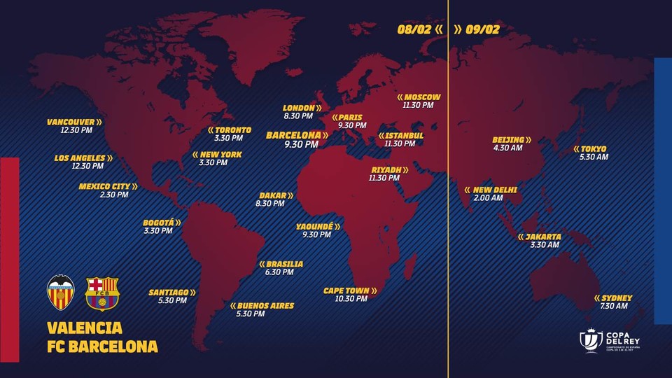 When and where to watch Valencia vs Barça in the Copa del ...