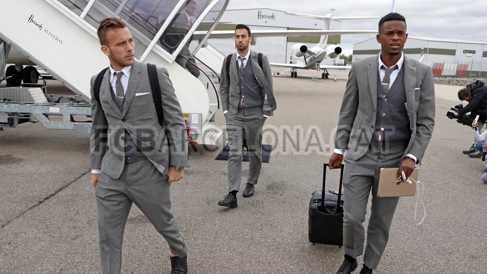 traje futbol club barcelona