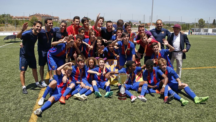 Under-14 team are champions of Catalonia