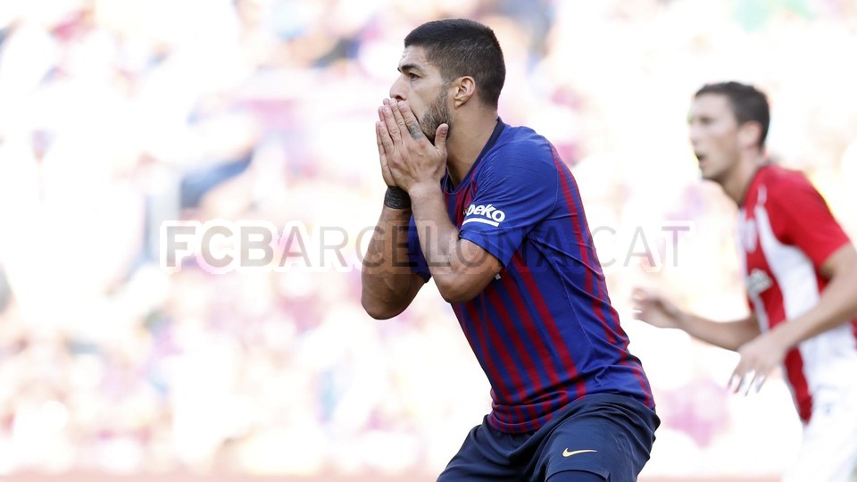 صور مباراة : برشلونة - أتلتيكو بلباو 1-1- ( 29-09-2018 )  100193006