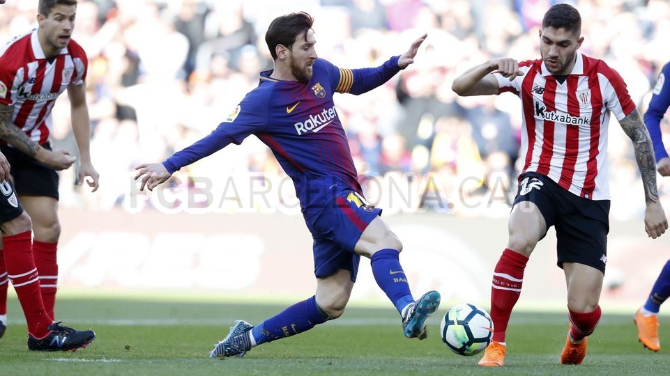 صور مباراة : برشلونة - أتلتيكو بلباو 2-0 ( 18--.3-2018 )  74459635
