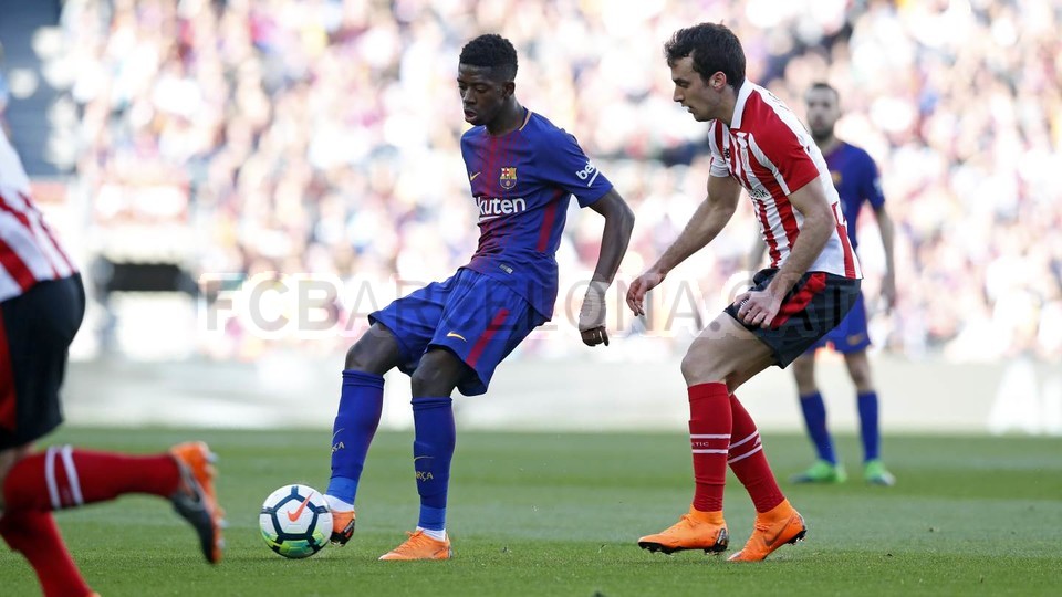 صور مباراة : برشلونة - أتلتيكو بلباو 2-0 ( 18--.3-2018 )  74459641