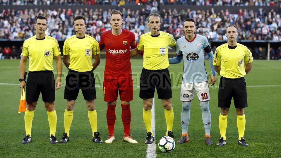 شاهد صور مباراة : سيلتا فيغو - برشلونة 2-2 ( 17-04-2018 )  78932761
