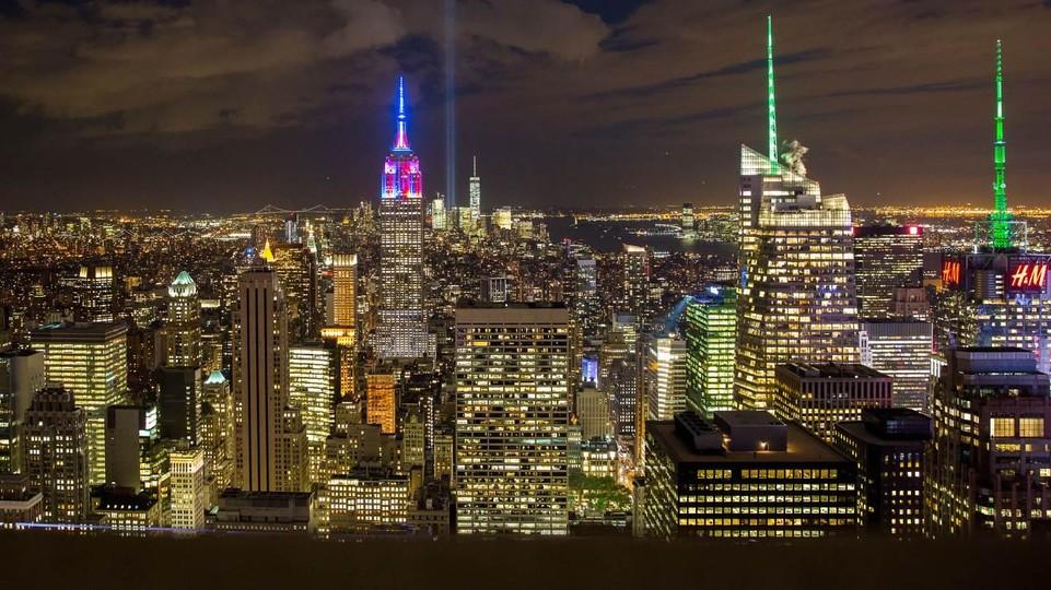 FC Barcelona lights up New York skyline - FC Barcelona