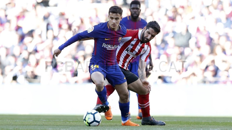 صور مباراة : برشلونة - أتلتيكو بلباو 2-0 ( 18--.3-2018 )  74459647