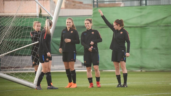 Entraînement du Barça Féminin (26/03/2018)