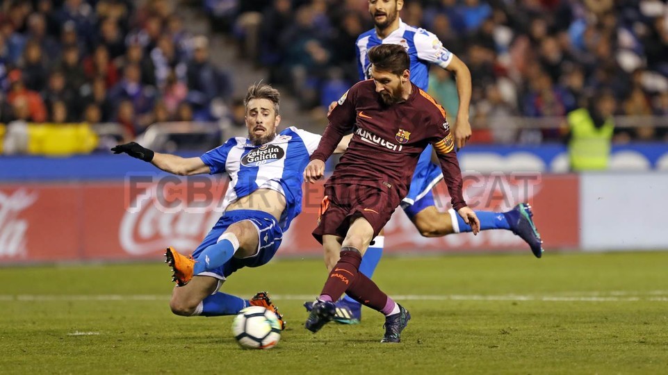 صور مباراة : ديبورتيفو لاكورنيا - برشلونة 2-4 ( 29-04-2018 )  80793371