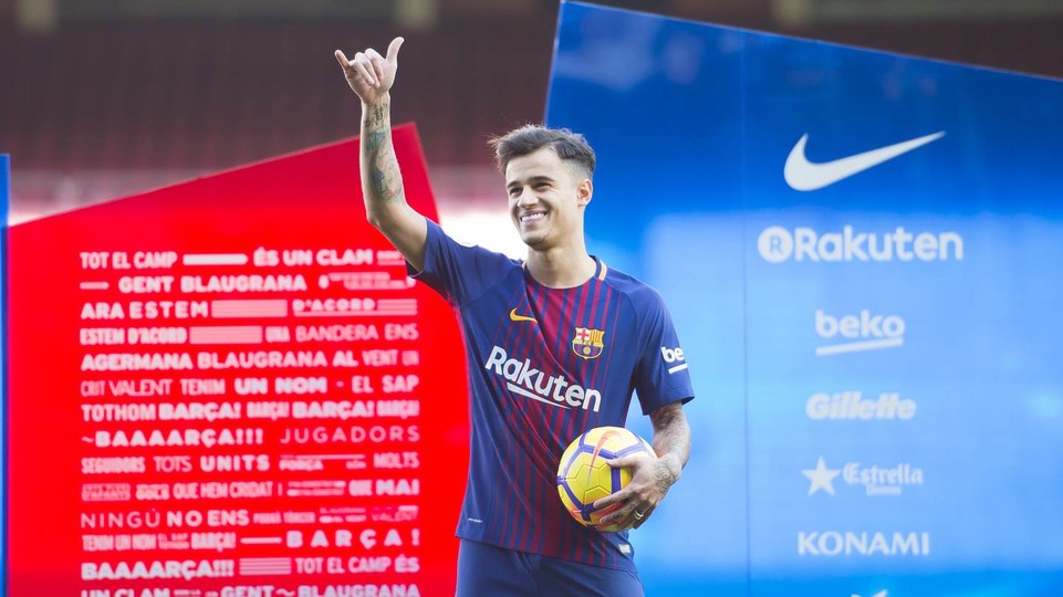 Maillot THIRD FC Barcelona Coutinho Maillot THIRD FC Barcelona Coutinho