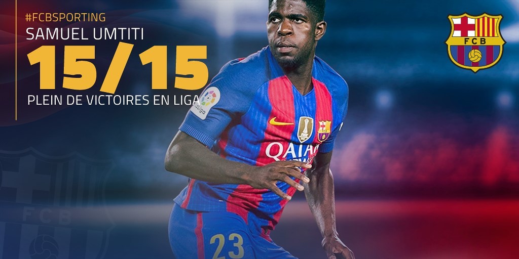 Maillot Extérieur FC Barcelona Umtiti Maillot Extérieur FC Barcelona Umtiti