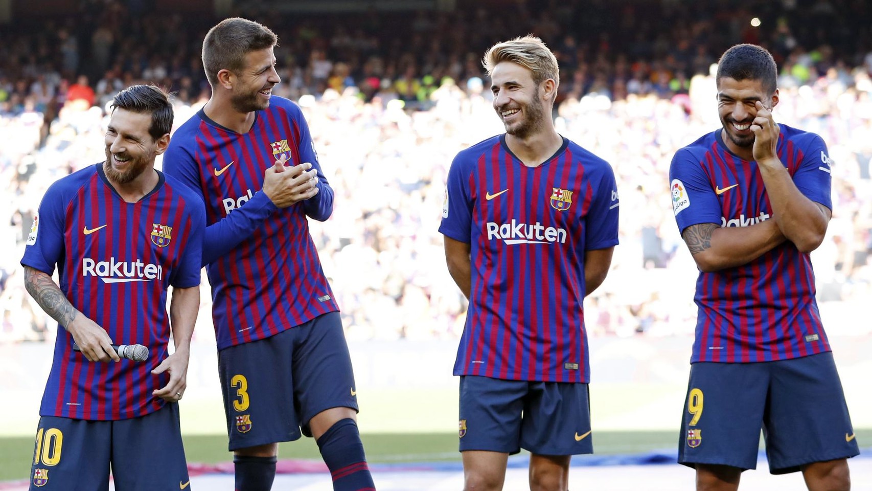 صور مباراة : برشلونة - بوكا جونيورز ( 16-08-2018 )  96024095